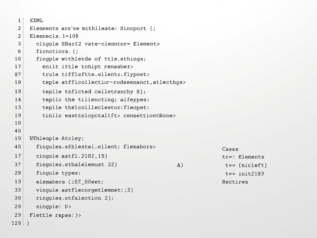 Error E2001 – The schema does not contain any ‘elements’ so will not generate any classes